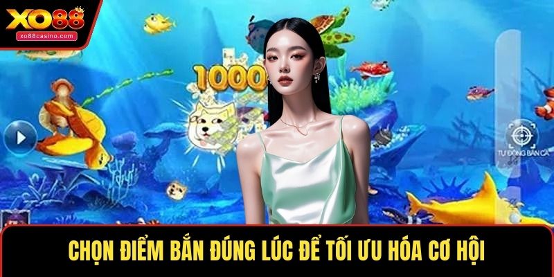 Chọn điểm bắn đúng lúc để tối ưu hóa cơ hội